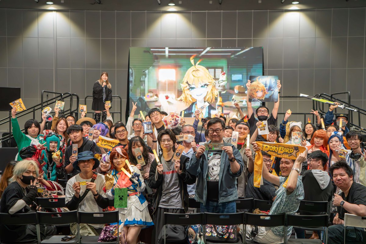 早前於Rainbow Gala 32舉行的「Dokibird Fan Meeting in Hong Kong」已完滿結束，我們下次活動再見！

#Dokibird #RainbowGala #MIACOPLUS #asiaworldexpohongkong