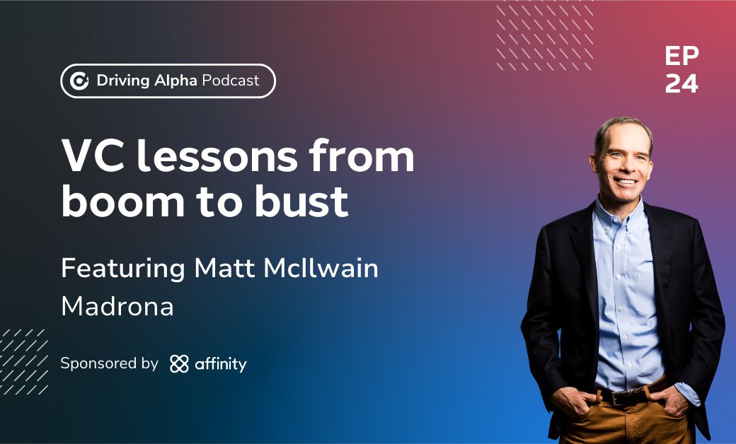 🚨 What separates the VCs who survive from those who thrive across market cycles?

<a href="/mattmcilwain/">Matt McIlwain</a> has been doing just that for 25 years—navigating the dot-com bust, the rise of cloud, and now the AI revolution. As Managing Director at <a href="/MadronaVentures/">Madrona</a>, he’s backed giants like