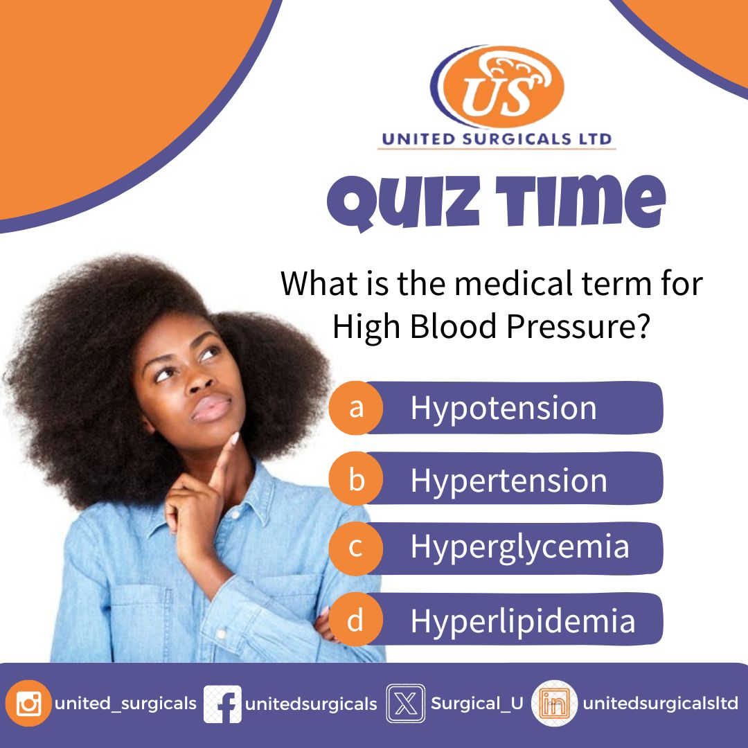 Surgical_U's tweet photo. It's Quiz Time! ๐๐บ
Can you guess the right answer? ๐ค
Drop your best guess in the comments and letโs see who gets it right! ๐ฏ๐
๐ Call 09111085201
๐ https://t.co/0iPMxvfwJy
#UnitedSurgicals #GuessTheAnswer #TriviaTime #oluwa_judie #FunChallenge #LetsGuess https://t.co/800aTOqbZI