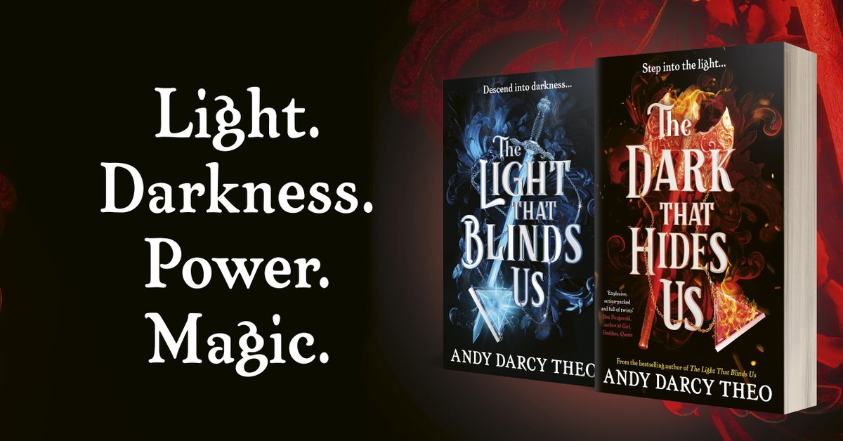 🔥2 WEEKS TO GO!!!🔥until The Dark That Hides Us by @andydarcytheo 📚 ❤️
Four friends. Four powers. One epic battle. 
📖 Pre-order your copy now! amzn.to/3F8IWVN