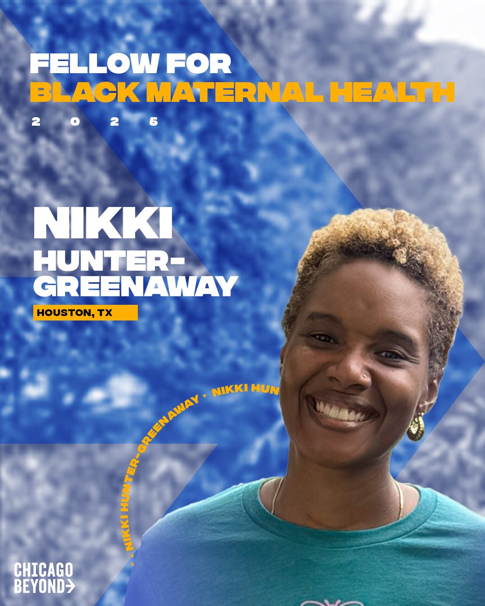 Liz Dozier (@lizdozier) on Twitter photo Meet our 2025 Fellows for Black Maternal Health! Over the course of three years, each of these leaders will receive $500K in funding from <a href="/Chicago_Beyond/">Chicago Beyond</a>, along with curated programming to connect Fellows and further support their leadership.
Help us show them some love! Meet our 2025 Fellows for Black Maternal Health! Over the course of three years, each of these leaders will receive $500K in funding from <a href="/Chicago_Beyond/">Chicago Beyond</a>, along with curated programming to connect Fellows and further support their leadership.
Help us show them some love!