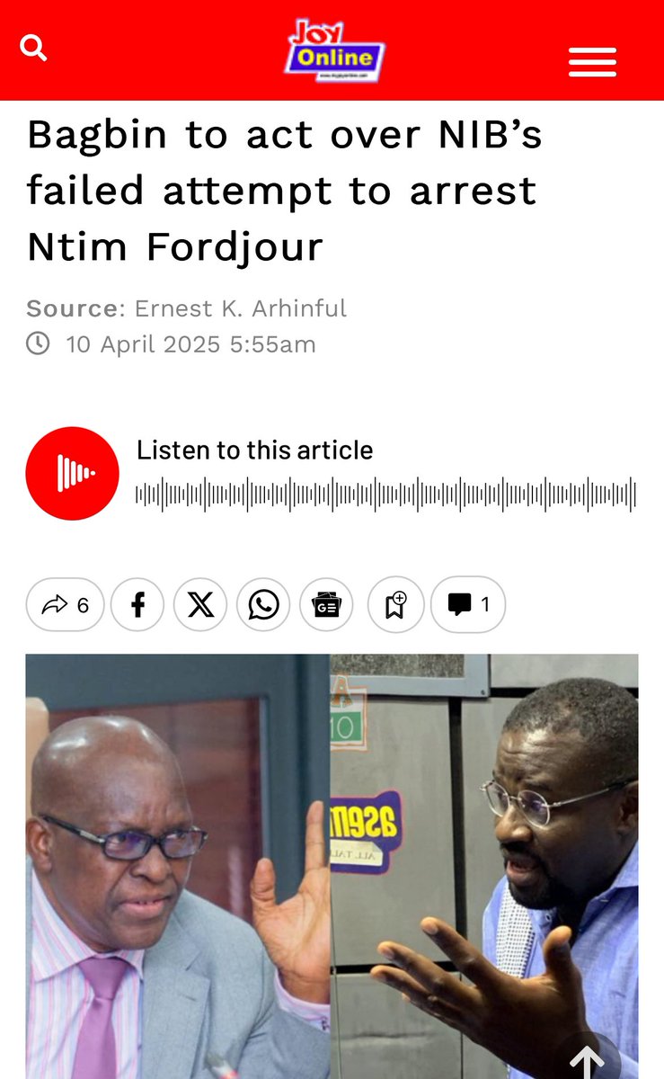 “According to the Minority, the attempted arrest of the MP by operatives of the National Intelligence Bureau (NIB) at his residence was conducted without adherence to the laid-down procedures required when engaging with sitting Members of Parliament”

#MightyMinority