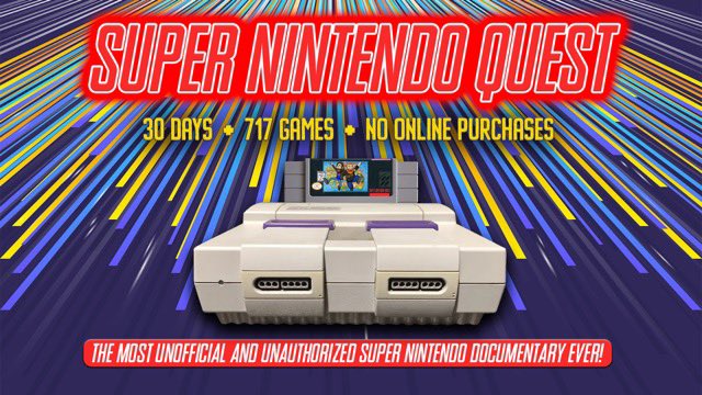 #BREAKING:
Super Nintendo Quest is officially in production!!! #GameOn
Brought to you by Creative Dynamic and Pyre Productions!

Hear the announcement on our recent stream: youtube.com/live/gzrAYTyPQ…
#nintendo #games #gamer #documentary