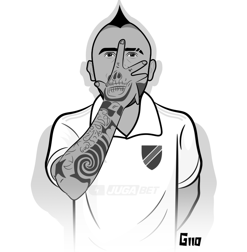 terremotin25's tweet photo. Así me está quedando Arturo Vidal #ColoColo #VamoColoColo https://t.co/C8Hius9ya9