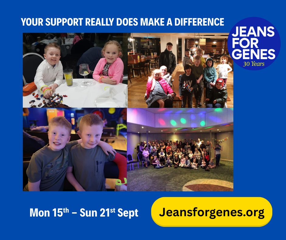For 30 years funding provided by Jeans for Genes has helped fund the running of charities involved in changing the lives of those affected by genetic conditions.

One example of a charity we have provided funding to is FOP and Friends.

Fibrodysplasia Ossificans Progressiva, or