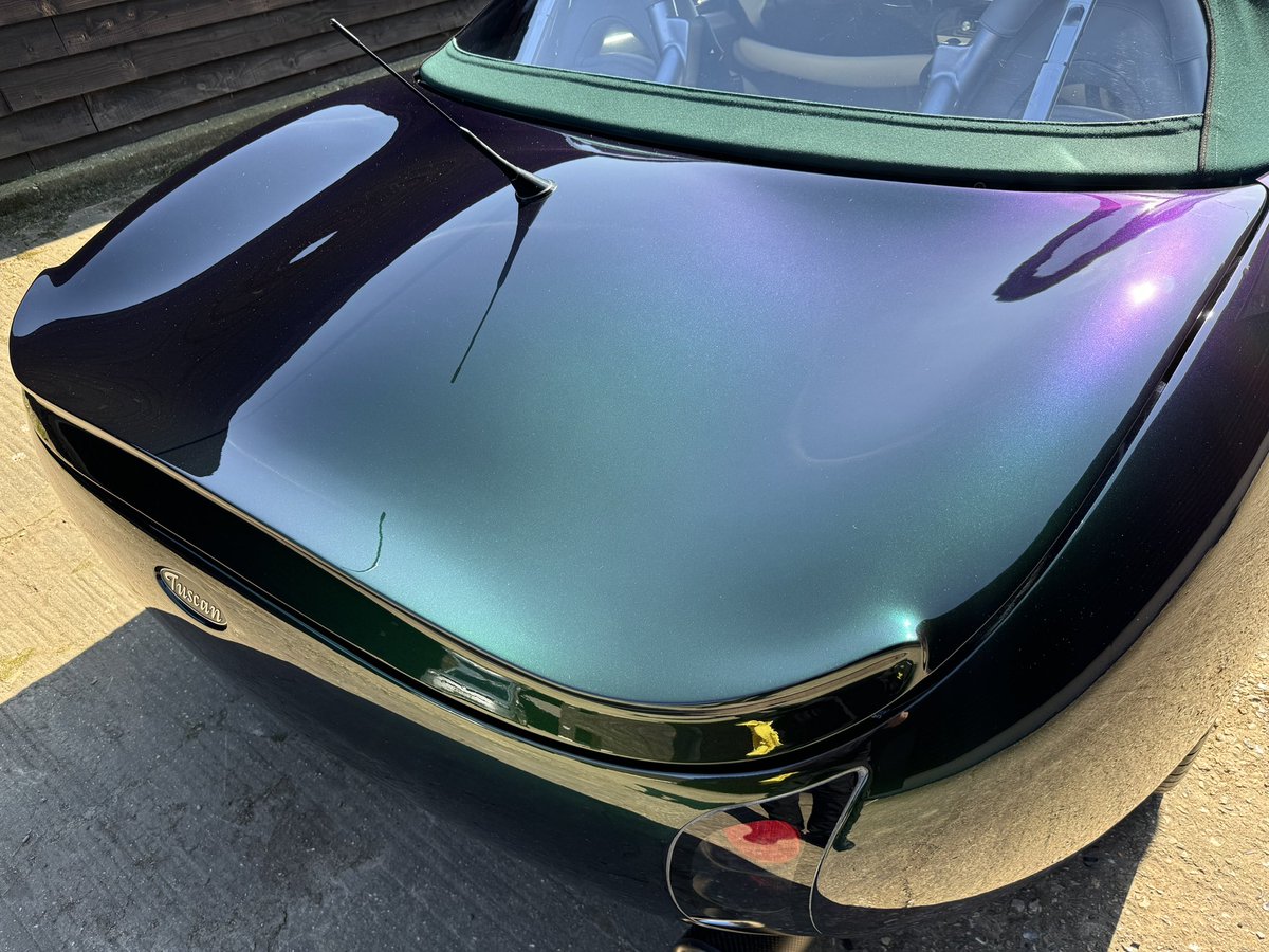 perfectionvalet's tweet image. The last TVR off the production line. 

Tuscan finished..