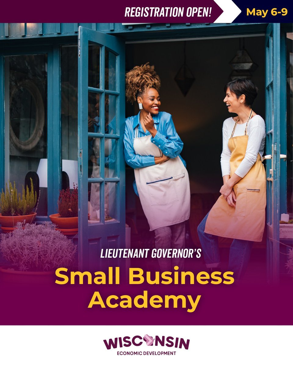 scoresewi's tweet photo. Registration is open for the 12th Annual Lieutenant Governor’s Small Business Academy, May 6-9.
 If you own a small business, are thinking of starting one, or are looking for funding or resources to get started, then this is the event for you. https://t.co/BPLC3OTcMY https://t.co/b2k6b5mSGt