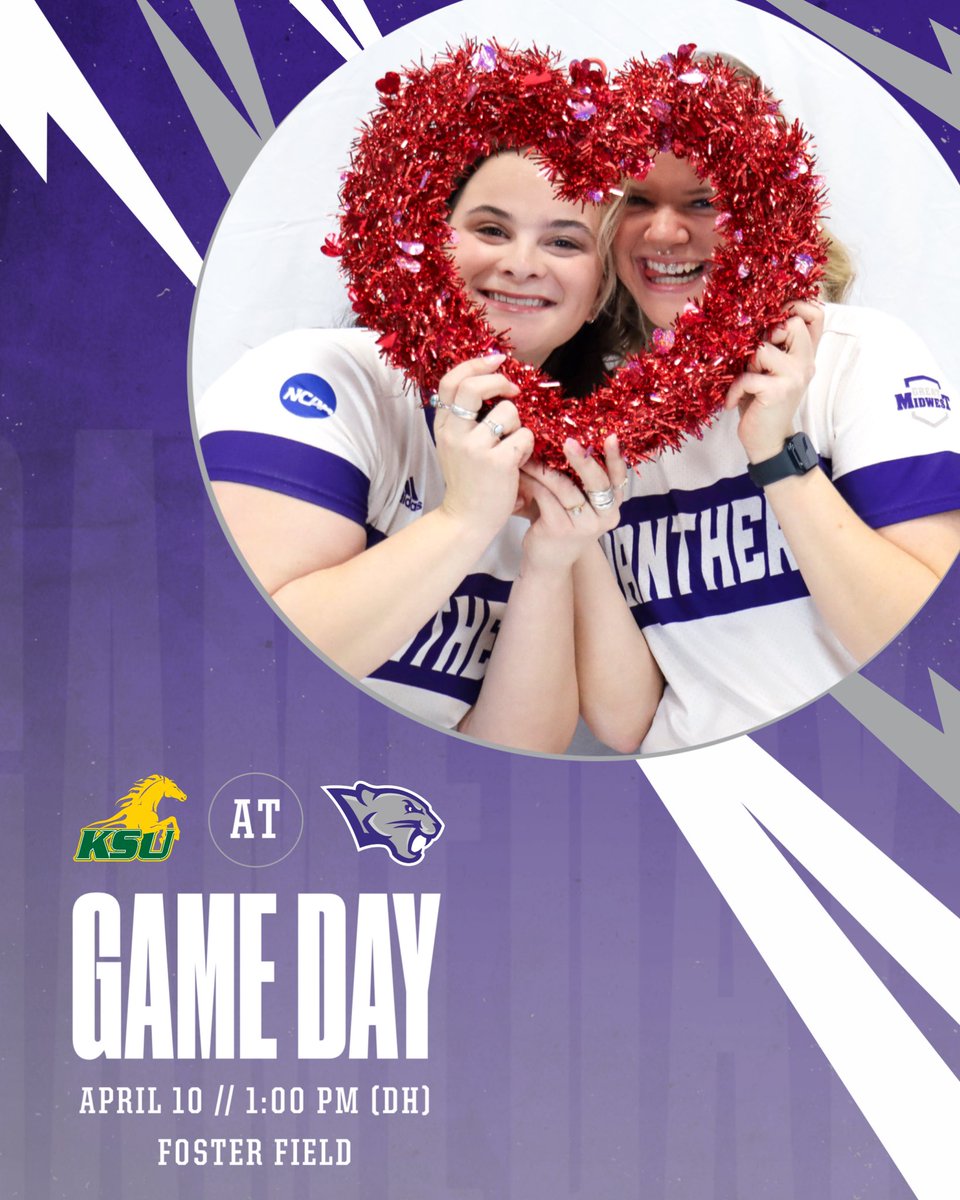 Let’s play two.  

🆚 Kentucky State
🕛 1:00 PM (DH)
📍 Foster Field
📺 tinyurl.com/3aj5eh7x
📊 tinyurl.com/3uhdx9ry

#Forward