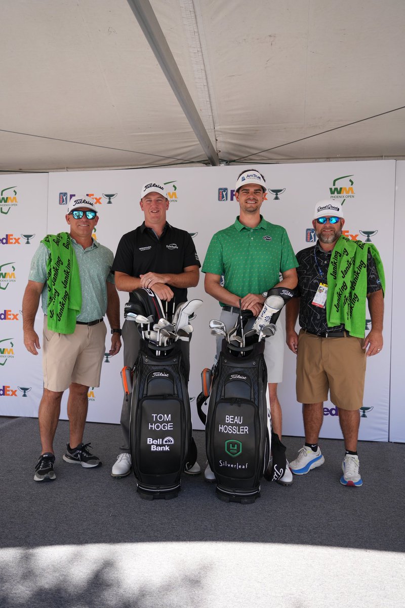 Week two of the <a href="/JaniKingClean/">Jani-King</a> Spring Clean Challenge underway at <a href="/TheMasters/">The Masters</a>! Four players from the #greentowel duos are in the field - <a href="/seppstraka/">Sepp Straka</a> <a href="/HogeGolf/">Tom Hoge</a> <a href="/JT_ThePostman/">J.T. Poston</a> <a href="/pkizzire/">Patton Kizzire</a> #MakeTheSwitch #commercialcleaning #golf #sportsbiz