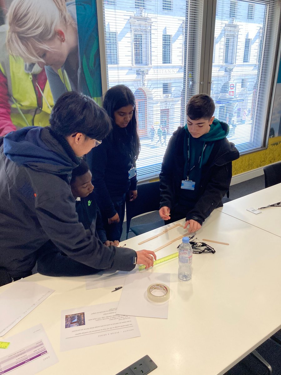 Today was the final day of our Routes into STEM course in London, and we were at <a href="/MaceGroup/">Mace</a> where we learned about what STEM career opportunities are available, visited one of their #construction sites and took part in a bridge challenge! 🌉

#STEMeducation #STEMcareers #London