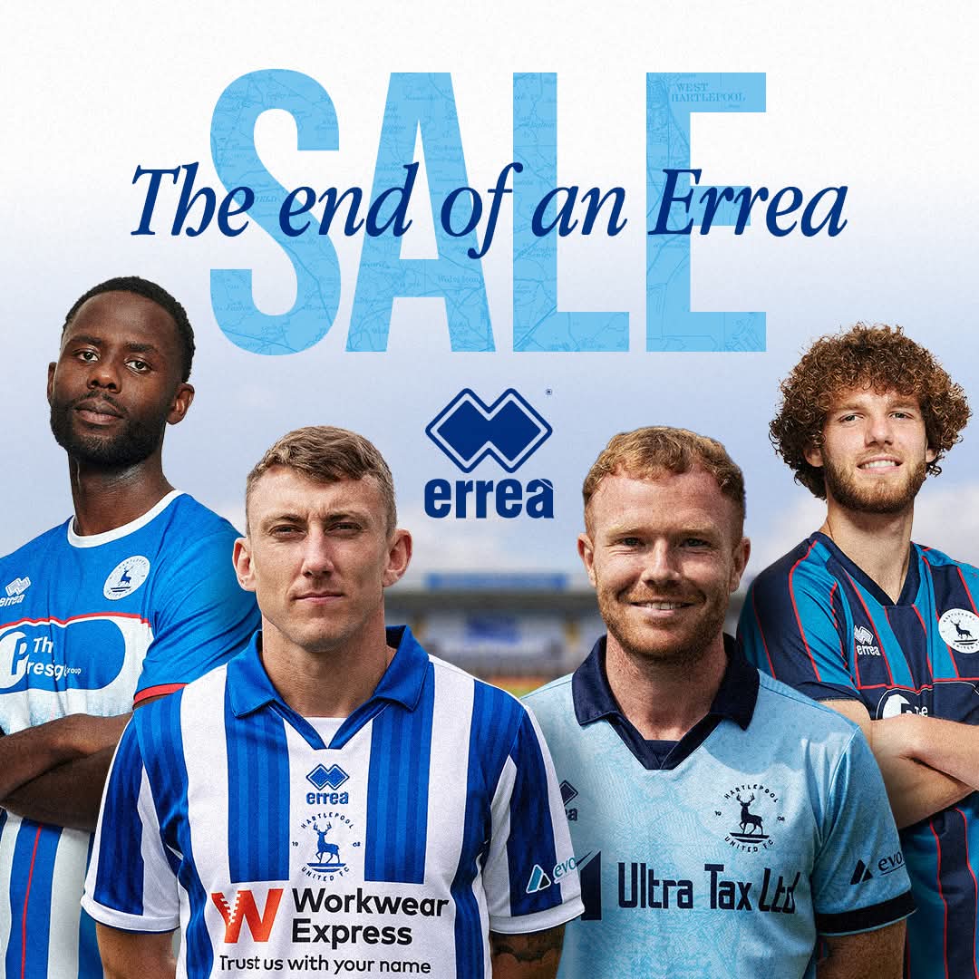 HUFC Pools Retail & Tickets (@hufcretail) on Twitter photo We have added some new bits into our "End of an Errea" sale. Take a look in the 24/25 travel and training section.
poolsretail.com/collections/24…
<a href="/Official_HUFC/">Hartlepool United</a> #HUFC We have added some new bits into our "End of an Errea" sale. Take a look in the 24/25 travel and training section.
poolsretail.com/collections/24…
<a href="/Official_HUFC/">Hartlepool United</a> #HUFC
