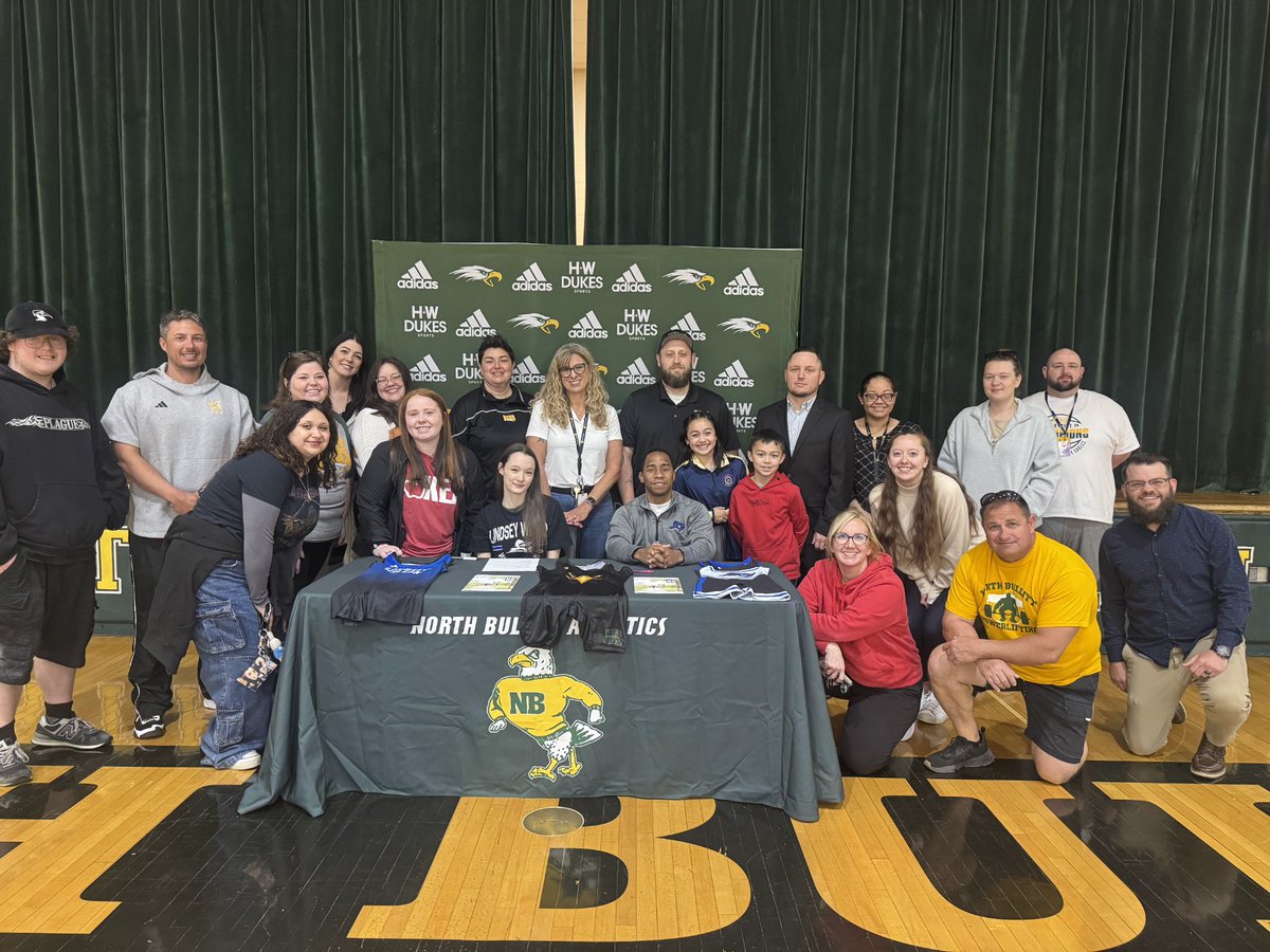 NorthBWrestling's tweet photo. Congratulations Breanna Turnbaugh on signing your letter of commitment to Lindsey Wilson College Wrestling !!! We are all very proud of you!!! Your future is very bright!!! #NBProud https://t.co/0ttpUS1bnG