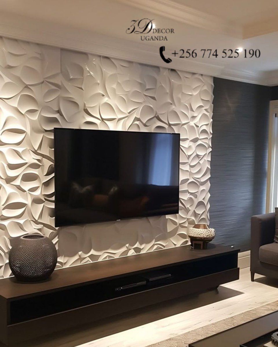 3ddecoruganda's tweet photo. Bold textures are for bold tastes. You can transform your TV corner into a stylish sanctuary with #Diamond #3DWallpanels. 

We have plenty of this in store, they can be painted to any colour of your preference and they are easy to install.

call +256 774 525 190 to book. https://t.co/EHnByaFpos
