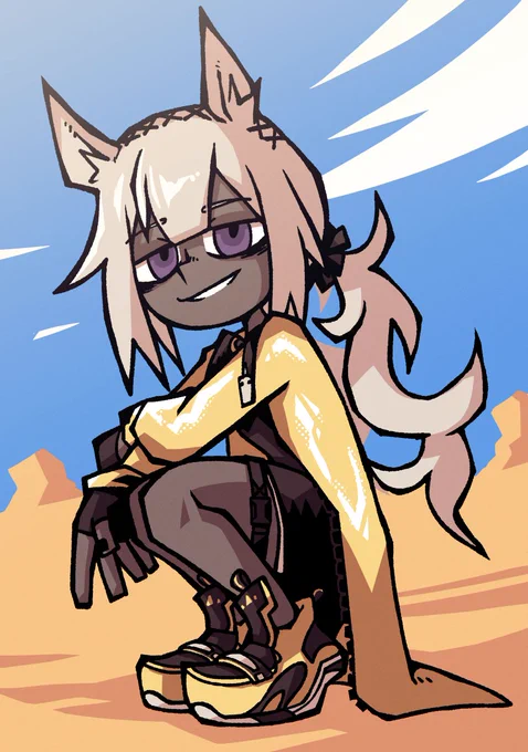 I like this smug camel. #Arknights