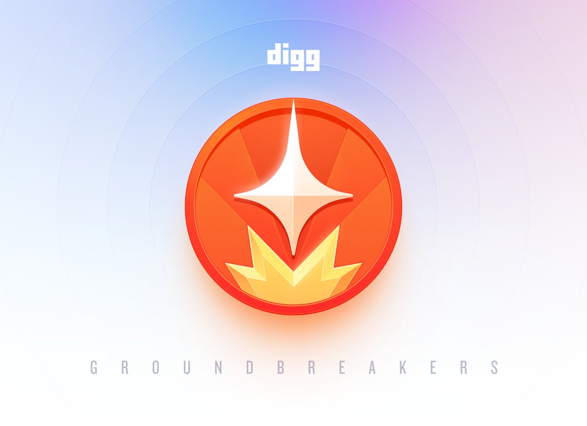 Today at <a href="/digg/">Digg</a> we're launching Groundbreakers; a pre-launch community that will help shape the future of the platform. Connect with others, see early designs, and provide feedback.

Also, you get to snag your username early.

Check the link in my bio for more.