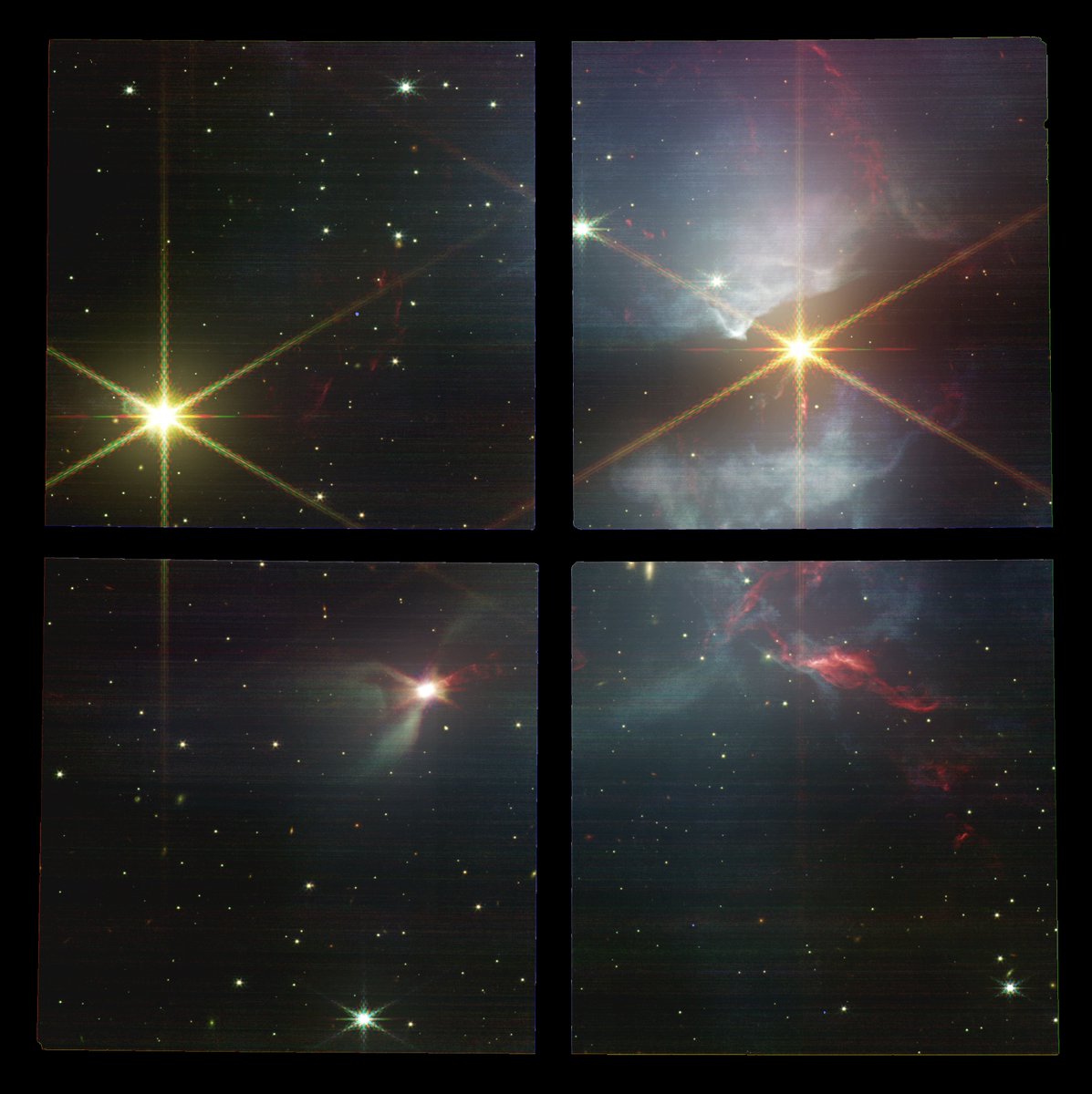 landru79's tweet photo. James #Webb Space Telescope #JWST
Dust Settling and Grain Evolution across the Nearby Population of Edge-on Protoplanetary Disks
TARGNAME= #2MASS J16313679-2404200
date_obs: 2024-04-09
pi_name (pi_name): Menard, Francois
Instrument: #NIRCAM
NASA/ESA/CSA/STScI/j. Roger https://t.co/KHyji6172L