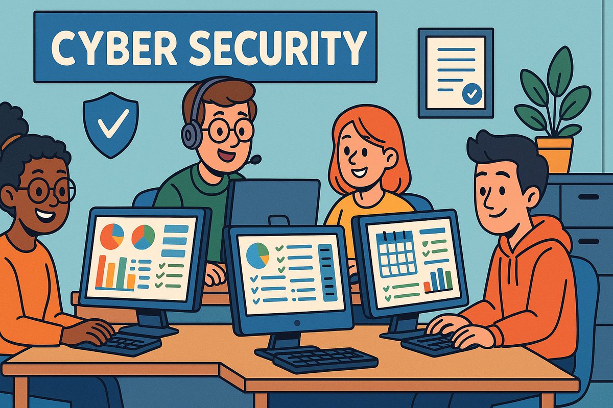 TheCyberarmSec's tweet photo. At CyberArm, we protect your entire workspace, from every device to every teammate.
Whether you're crunching numbers, sharing files, or running reports we make sure your systems are locked down and threat-free. 

#CyberArm #CybersecurityForTeams #StayProtected #SmartSecurity https://t.co/vS6tBgmgTe