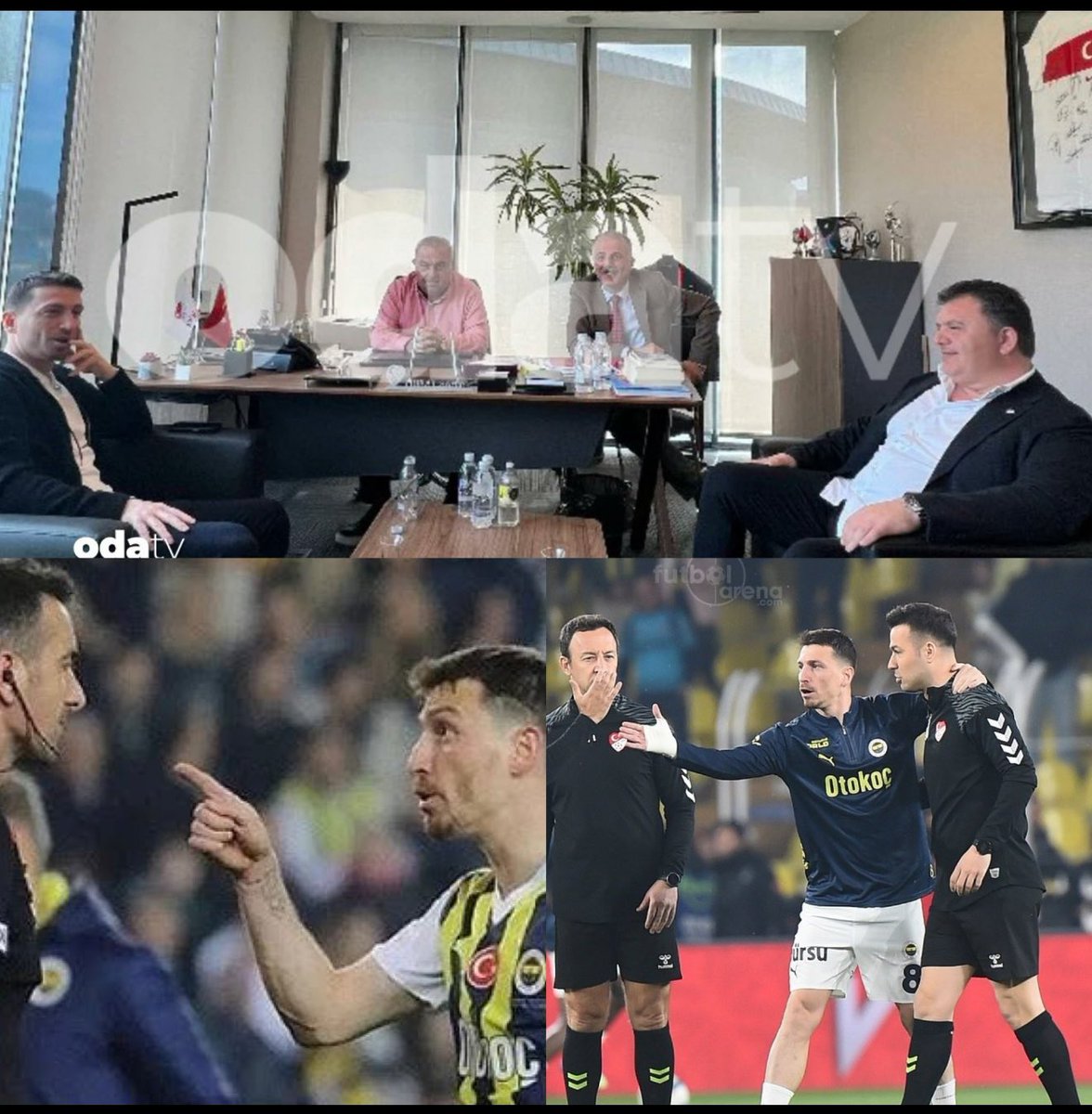 Daha ne kadar küçüleceksiniz ? Mert Hakan kim hangi vasıfla TFF’de yöneticileri ile görüşebiliyor? Her hafta daha fazla hakemlere hakaret etmek için görüşmü alıyor sizden ? <a href="/TFF_Org/">TFF</a>