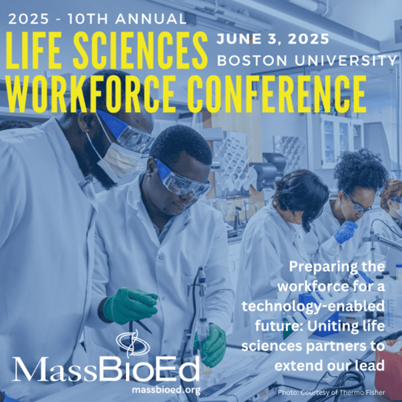 Alnylam's tweet photo. Excited to sponsor the 2025 MassBioEd Life Sciences Workforce Conference on June 3 at BU. As a Mass-based employer, we’re committed to growing the local life sciences talent pipeline.

#LifeSciences #WorkforceDevelopment