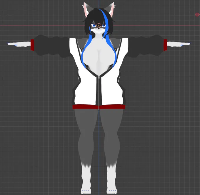 blender生活23日目昨日は連日の3時間睡眠が祟ったのか15時間近く眠ってしまったので進捗なしでした前回はショートマズルのケモノだったので今回はロングマズルケモ相変わらず服がドチャクソ難しいですわね… 