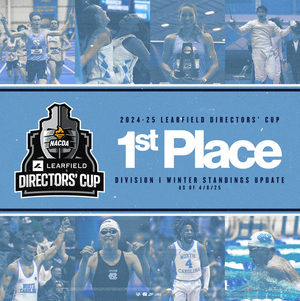 UNC Tar Heels (@goheels) on Twitter photo Tar Heels still in the top spot in the latest <a href="/LDirectorsCup/">Learfield Directors' Cup</a> standings update 👏
More ➡️ bit.ly/GoHeels-Direct…
#GoHeels Tar Heels still in the top spot in the latest <a href="/LDirectorsCup/">Learfield Directors' Cup</a> standings update 👏
More ➡️ bit.ly/GoHeels-Direct…
#GoHeels