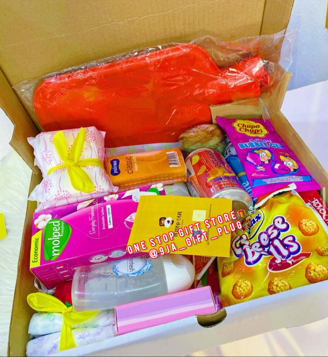 ed_prints_ng's tweet photo. "Because every woman deserves to feel pampered, even (or especially) during her period. Our period care package is here to help you through."

Pls retweet &amp; share🙏 https://t.co/CcfsBjWOJT