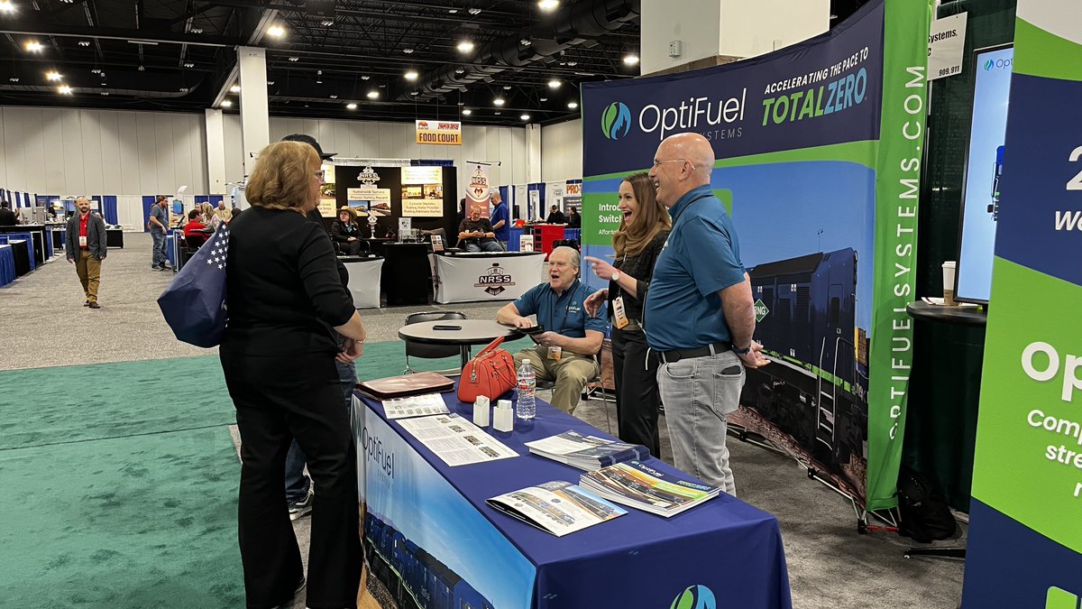 optifuelsystems's tweet photo. 🚂 We came, we saw, we #ASLRRA'd! Scott Myers, Cynthia Heinz, Michael Barnes, Wolfgang Fengler and Michael Fridley from our team were excited to engage with everyone at @ASLRRA 's annual conference this week! We're excited to share more news in the weeks to come so stay tuned. https://t.co/wZiiAKoWhl