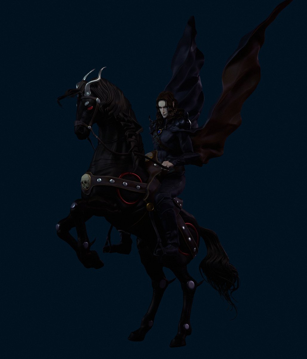 dormienti_art's tweet photo. Решил удариться в ностальгию и пересмотрел Vampire Hunter D: Bloodlust, заодно и наскульптил Ди с лошадкой. Крутая шляпа тоже есть! Может потом на арту докину рендеров в ней.🌝
https://t.co/mpgakfHdhc
#Vampire_Hunter_D #Digital_3D https://t.co/2VlOWF2Vjm
