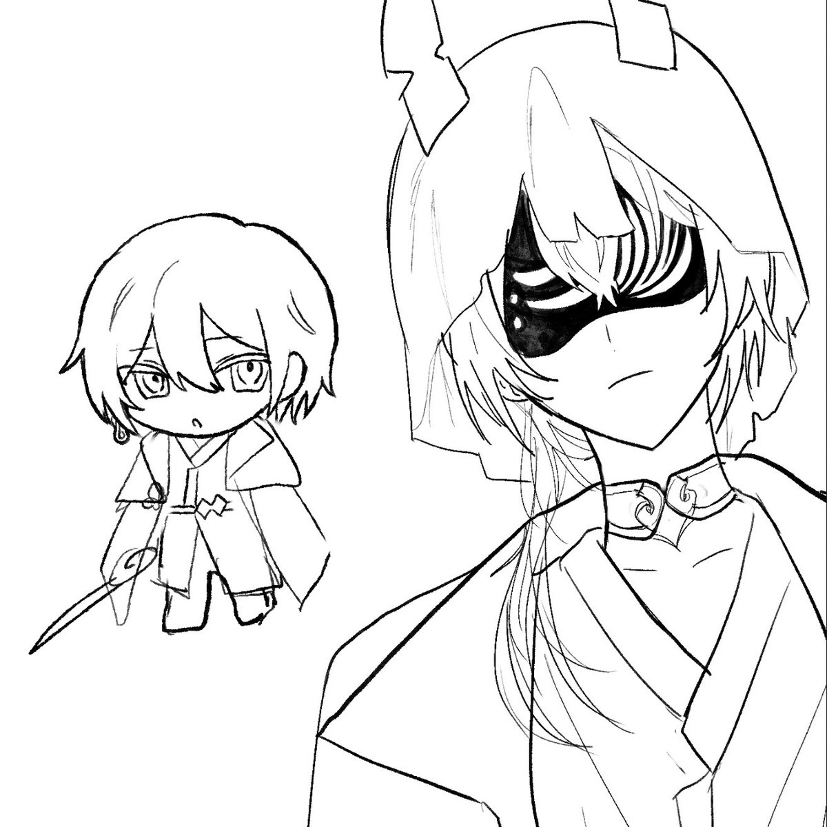 s0_1010's tweet photo. 今まで描いた小柳さんを出してみる https://t.co/euirvlORex