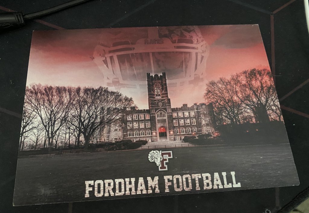 Thank you for the love <a href="/FORDHAMFOOTBALL/">Fordham Football</a>🐏
<a href="/Coach_Conlin/">Joe Conlin</a> 
<a href="/ArtAsselta/">Artie Asselta</a> 
<a href="/_CoachWilks/">Ben Wilkerson</a>