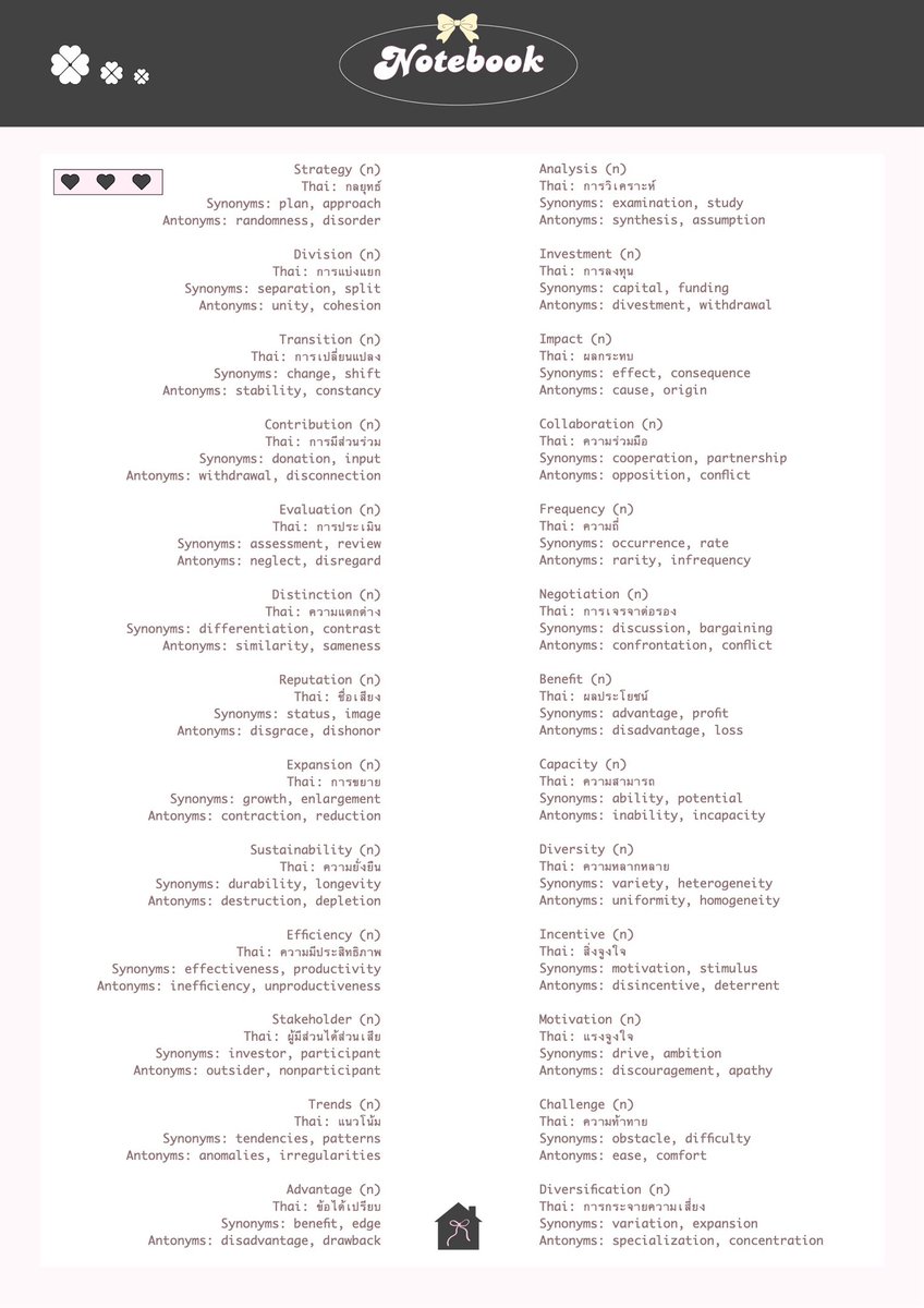 SSWJ_journey's tweet image. มาชวนดูศัพท์ที่น่าสนใจจากข่าวภาษีศุลกากร(tariff) ของทรัมป์กันค่ะ! มีมากกว่า50คำด้านล่างที่คาดว่าทุกคนน่าจะได้เห็นบ่อยและได้ใช้แน่นอนค่า 

(อย่าลืมไปศึกษาความหมาย และการใช้เพิ่มเติมด้วยนะคะ😻❤️)

#Alevelอังกฤษ #แจกศัพท์ #dek69 #dek70

อ่านข่าวได้ที่ Source: bbc.com/news/articles/…