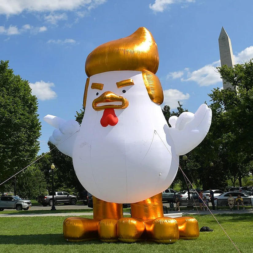 TrumpChickenSOL's tweet photo. @IcedKnife gm by the way join the trump chicken gang fam!

4sbUhUnie4N4jFGVKV9YLC8PV8UThN58dM3Q2yD4pump https://t.co/91AmJ7a9lu