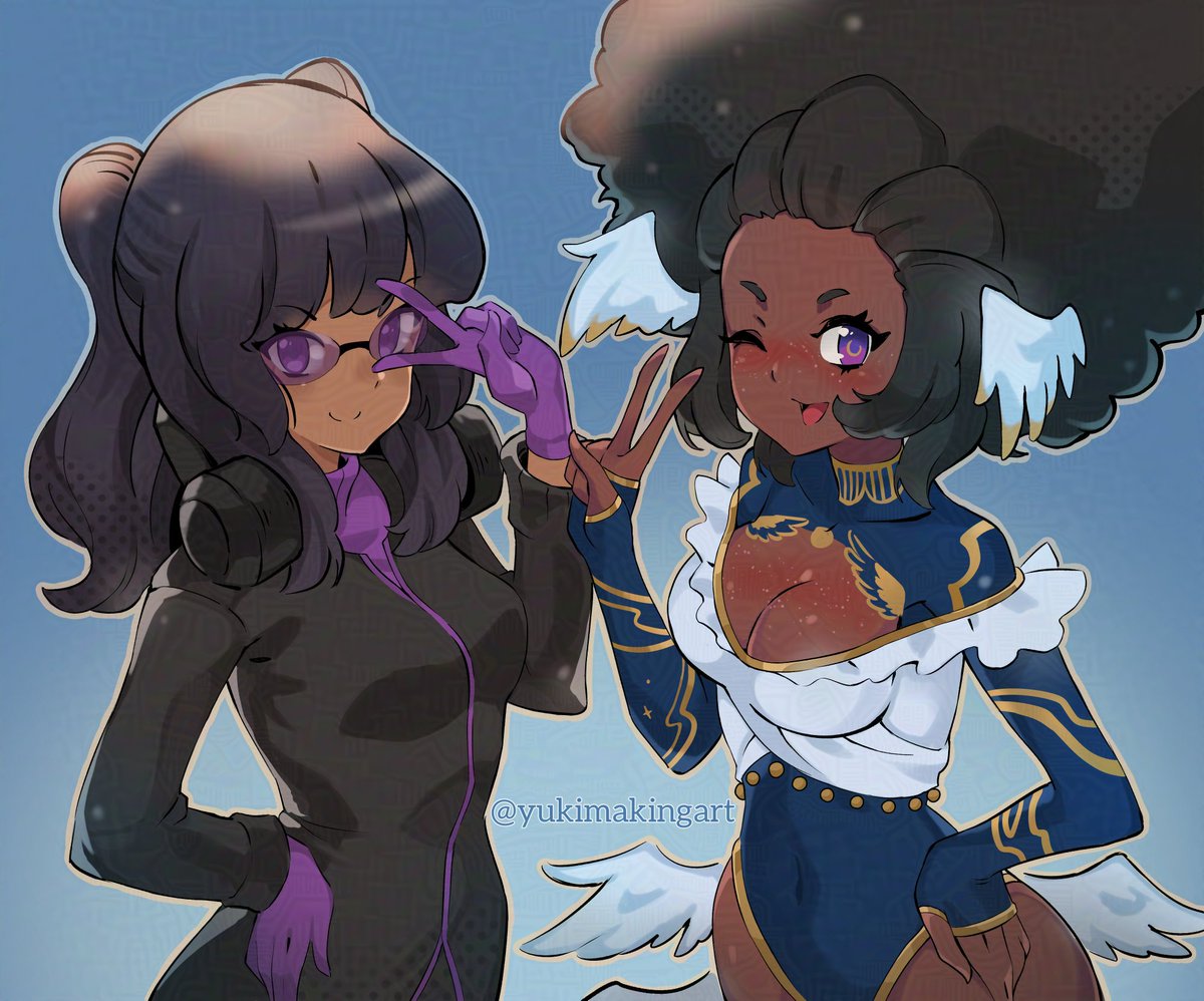 yukimakingart's tweet photo. Commission for @IzLoserExE and @StarryEyedEva! Please go check them out~ 
Thank you so much ^-^ https://t.co/NHQINzNHev