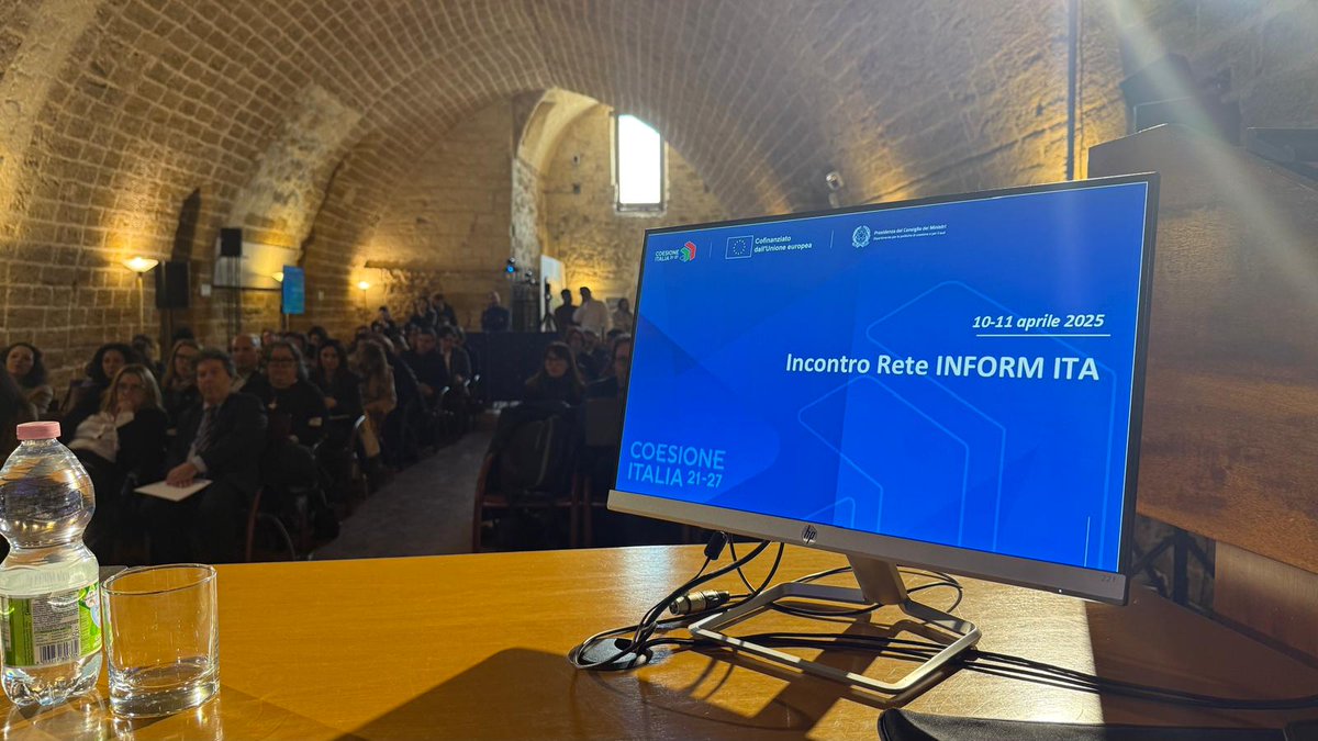 OpenCoesione's tweet photo. L'appuntamento di Mesagne rappresenta un'occasione importante per il confronto e l'aggiornamento sulle strategie di comunicazione e le numerose attività della rete [2/2]

#CoesioneItalia #InformITA #EuinmyRegion https://t.co/N9yxwHwvAw