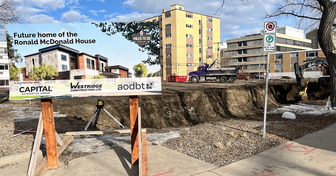 We’ve officially broken ground at the new Ronald McDonald  House in Regina! This future 20-bedroom home is being built just steps away from the Regina General Hospital.  

Proud to be part of this project that will provide comfort &amp; support to families from across Saskatchewan.
