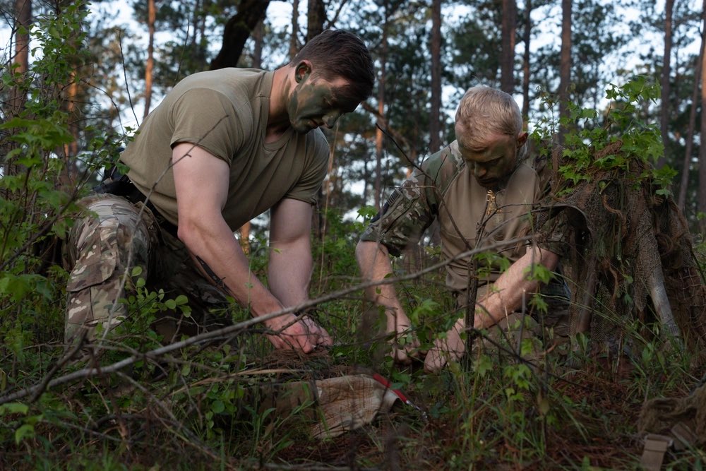 3rd_Infantry's tweet photo. Silent. Precise. Lethal. Our Dogface Soldiers stalked their target during the Sneaky Snakes event on Day 3 of the 2025 International Sniper Competition at Fort Benning, GA. #3ID #ROTM #ISC2025 #DogFaceSoldiers #3ID #SniperLife #ShootMoveCommunicate #PrecisionUnderPressure https://t.co/GBBqr8JpB5