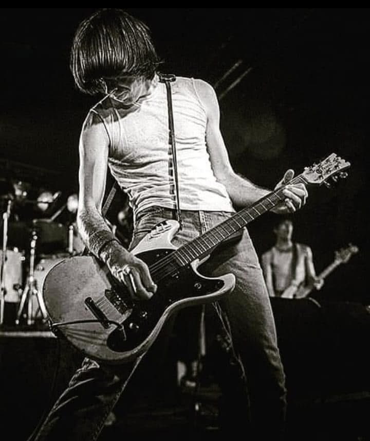 Johnny and his white Mosrite that he played at every <a href="/RamonesOfficial/">Ramones</a> performance from November 1977 through August 1996, for a total of approximately 1,985 shows.