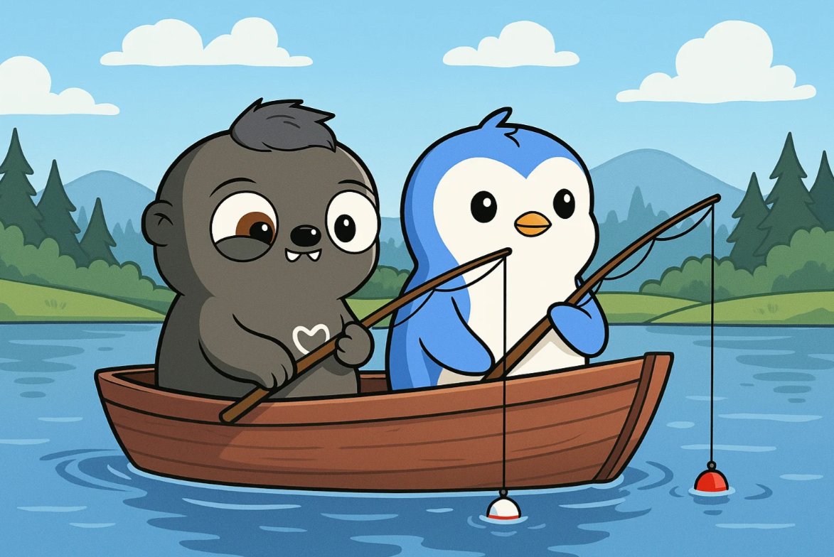 The entire Fugz team are <a href="/pudgypenguins/">Pudgy Penguins</a>. We love, support, and have built alongside this community for a long time.

So, im excited to announce that we are opening up the <a href="/FugzOfficial/">Fugz</a> discord to ALL penguins, to claim the Chaos WL role 🔥🐧

Once you enter, simply verify your