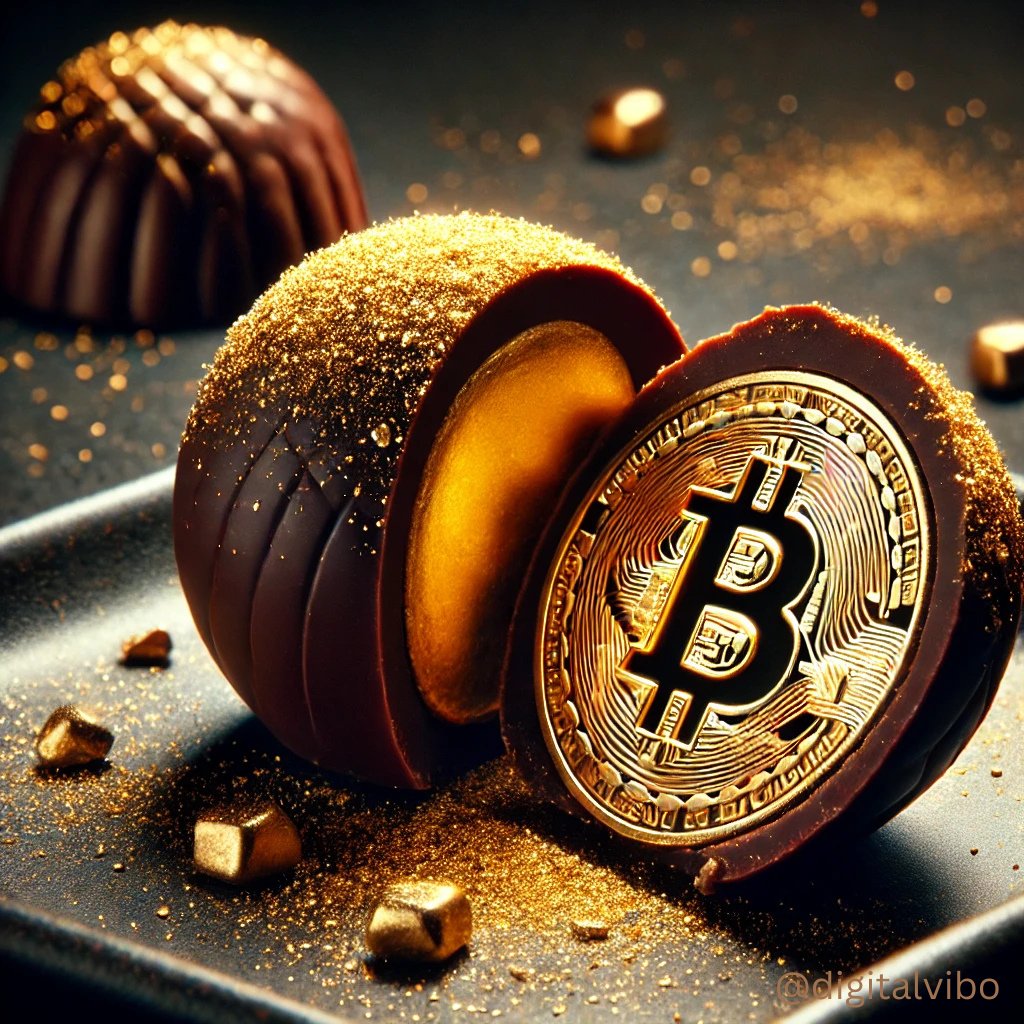 digitalvibo's tweet photo. 📛 “Crypto Core Delight”🍫 + 🪙 = 😋
Beneath the shell lies treasure.
A dessert designed for the refined HODLer.
#Bitcoin #HODL #delicious #TradingSuccess #fun #CryptoTrading #BitcoinBreakout #PumpDay #CryptoMood #DailyPumpJuice #HODLInStyle #chocolate https://t.co/q20J1kiZYh