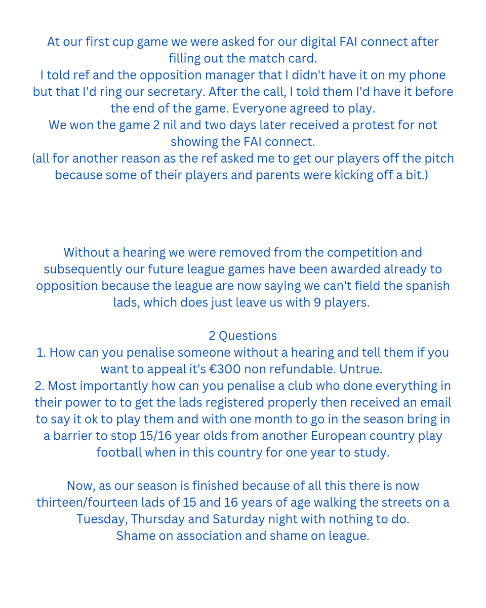 Kilbarrack United FC (@kilbarrackutd) on Twitter photo 