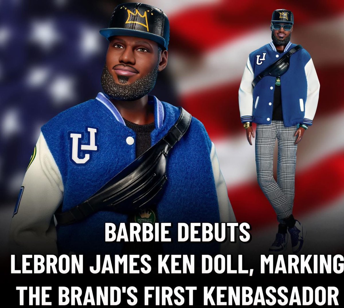 ThrillaRilla369's tweet photo. Barbie Debuts LeBron James Doll For $75  🤣🤣🤣 https://t.co/fTLIF3miNr