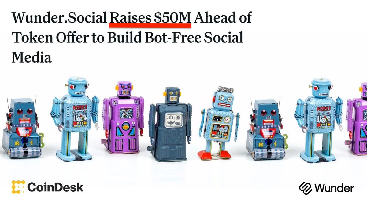 🪂 Airdrop - Wunder - Username Alma! 🪂

Daha yeni 50.000.000$ yatırım aldığını açıklayan <a href="/wunder_social/">Wunder</a> projesinin erken erişimi ile #airdrop için erkenci olalım1 🚀

Maliyet: 0$ 💰
Süre: 30 Sn. ⏰

Rehberimizle bu airdrop etkinliğine katılın! 🧵👇

📝 Airdrop işlemleri

Proje