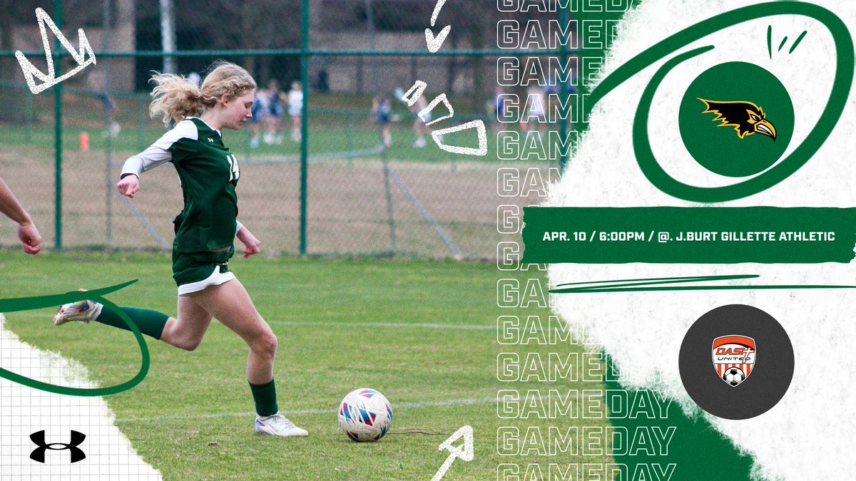 Ravens_GSoccer's tweet photo. The Ravens have an AWAY game tonight! They take on DASH! Come out and cheer on your ladies on there last game before break! 🔥⚽️ https://t.co/6s3WpbPDYp
