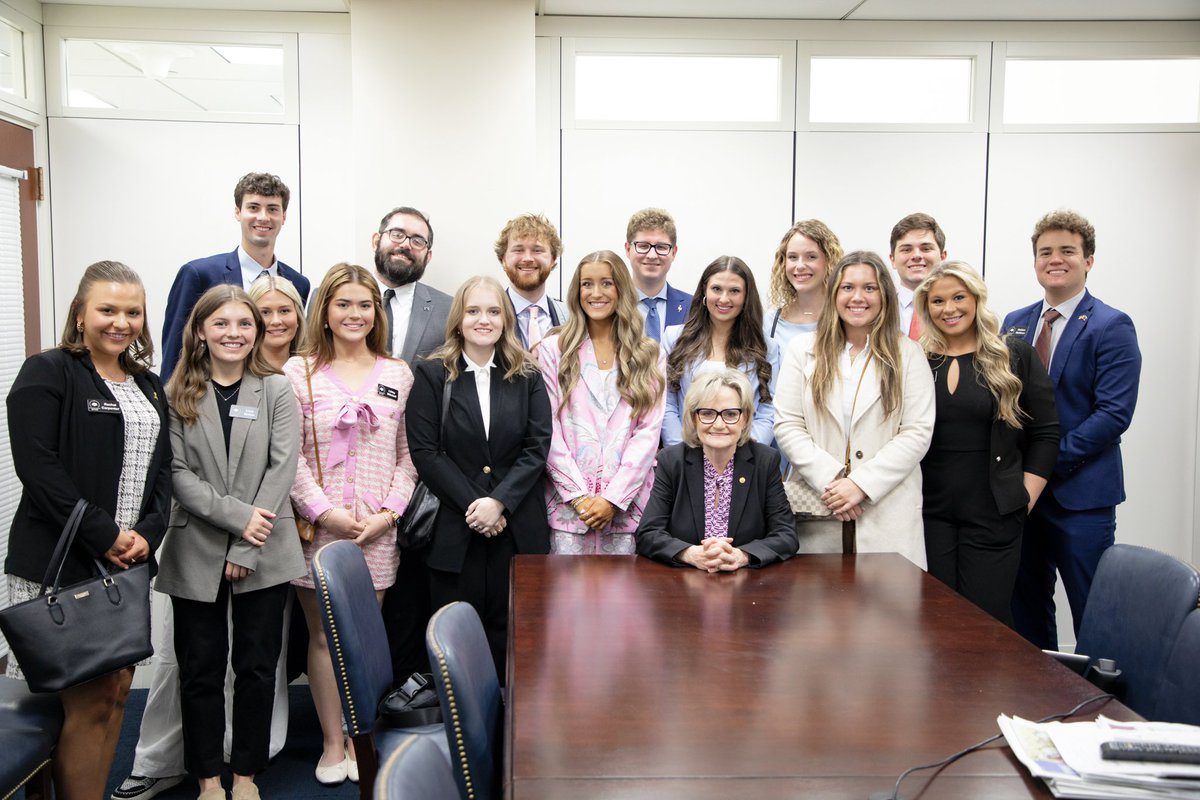Stennis Institute (@jcstennisinst) on Twitter photo Thank you <a href="/SenatorWicker/">Senator Roger Wicker</a> and <a href="/SenHydeSmith/">U.S. Senator Cindy Hyde-Smith</a> for meeting with the <a href="/smamsu/">SMA at Miss. State</a> students during our trip to Washington, DC last week! Thank you <a href="/SenatorWicker/">Senator Roger Wicker</a> and <a href="/SenHydeSmith/">U.S. Senator Cindy Hyde-Smith</a> for meeting with the <a href="/smamsu/">SMA at Miss. State</a> students during our trip to Washington, DC last week!