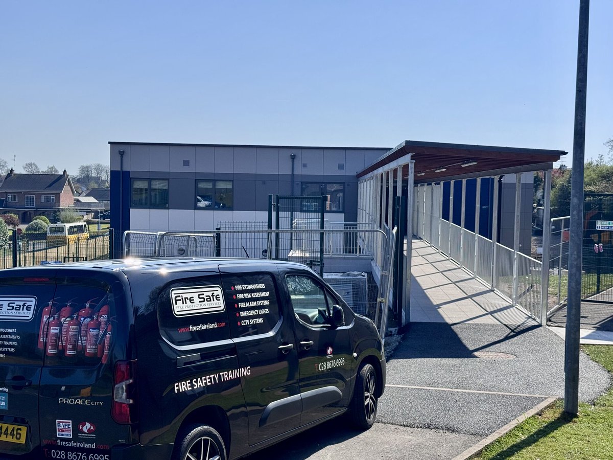 FireSafeIreland's tweet photo. Delighted to provide JDC Building Works Ltd. with the premises Fire Safety Design Strategy and Fire-Fighting Equipment for Sperrinview Special School’s new facility in Cookstown.
https://t.co/BlTliiGKjL https://t.co/Ip9VG5GLHI