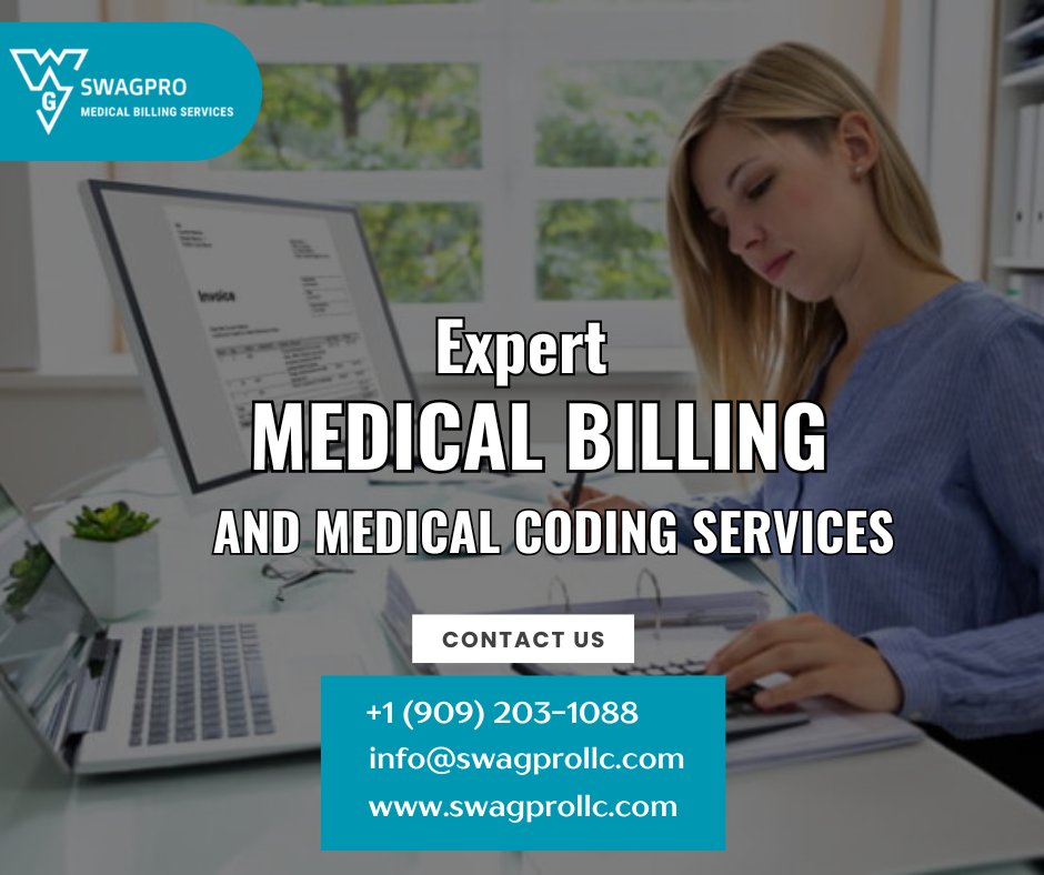 _medbillingpro's tweet image. ✅ Streamline Your Healthcare Practice with Expert #MedicalBilling & #CodingServices! 🩺📄
🔹 Maximize reimbursements
🔹 Ensure accurate claim submissions
🔹 Speed up the payment process
🔹 Keep your practice compliant with the latest regulations
Visit at: swagprollc.com/medical-billin…
