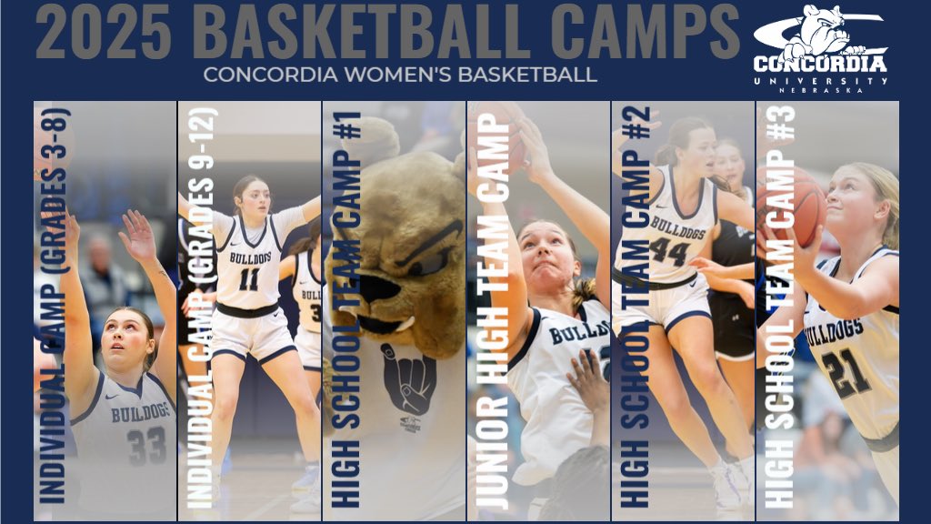 Concordia-NE WBB (@cunewbb) on Twitter photo Itโs not too late to sign up to join us this June for camps!!๐๐
โช๏ธIndividual Camp (3-8)โก๏ธJune 23-25
โช๏ธIndividual Camp (9-12)โก๏ธJune 23-24
โช๏ธHS Team Camp #1โก๏ธJune 18
โช๏ธJH Team Campโก๏ธJune 19
โช๏ธHS Team Camp #2โก๏ธJune 21
โช๏ธHS Team Camp #3โก๏ธJune 26
โ๐ผ cune.edu/athletics/teamโฆ Itโs not too late to sign up to join us this June for camps!!๐๐
โช๏ธIndividual Camp (3-8)โก๏ธJune 23-25
โช๏ธIndividual Camp (9-12)โก๏ธJune 23-24
โช๏ธHS Team Camp #1โก๏ธJune 18
โช๏ธJH Team Campโก๏ธJune 19
โช๏ธHS Team Camp #2โก๏ธJune 21
โช๏ธHS Team Camp #3โก๏ธJune 26
โ๐ผ cune.edu/athletics/teamโฆ