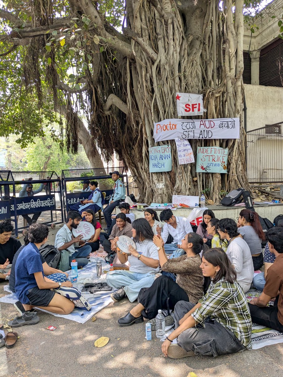 godlovesnadia's tweet photo. AUD has gone on hunger strike! 
#saveAUD https://t.co/si4H2mB3pG