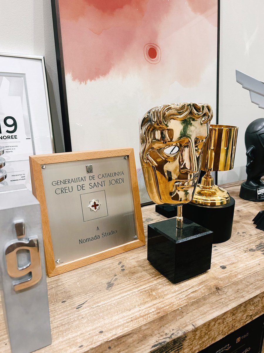 ConradRoset's tweet photo. Incredibly grateful. Neva and our work at @nomadastudiobcn have been honored with a Game Award, BAFTA, Annie, Creu de Sant Jordi… and I’ve received the Premi Nacional de Cultura (quin honor!)
Never imagined my art would go this far. Thank you all. https://t.co/jgQtFJvbEP