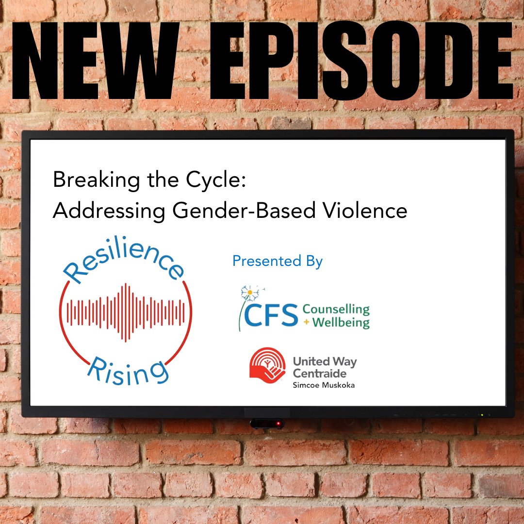 🚨 Season 2, Episode 2 of Resilience Rising is here! 

This episode dives into gender-based violence, declared an epidemic in Ontario. 

How do we break the cycle?

🎧 Watch/listen: youtube.com/watch?v=evZRpj…

#ResilienceRising #GBV #EndViolence
